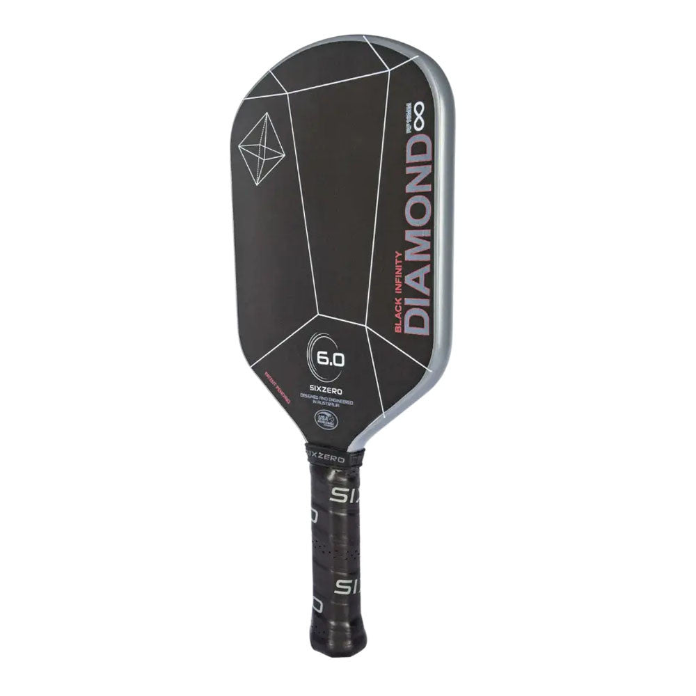 Pickleballsports Six Zero Infinity Edgeless Black Diamond Power Pickleball Paddle