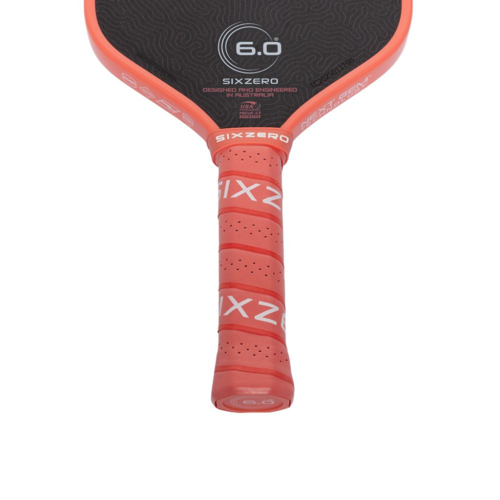 Pickleballsports Six Zero Coral 16mm Elongated Pickleball Paddle