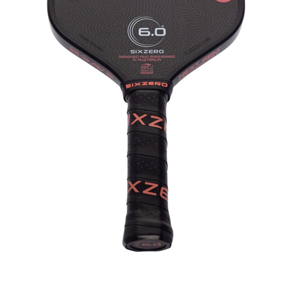 Pickleballsports Six Zero Coral 16mm Elongated Pickleball Paddle