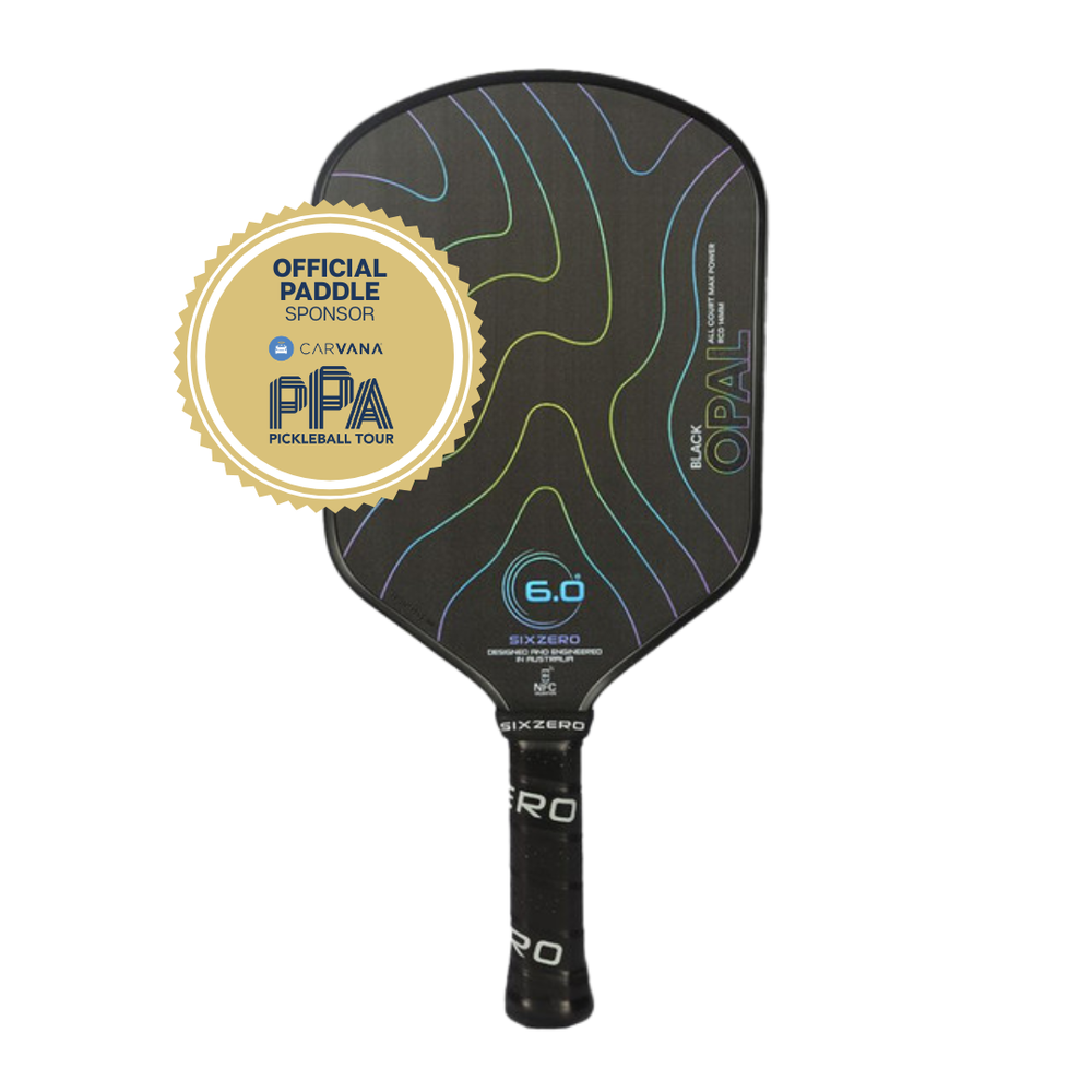 Pickleballsports Six Zero Black Opal Pickleball Paddle