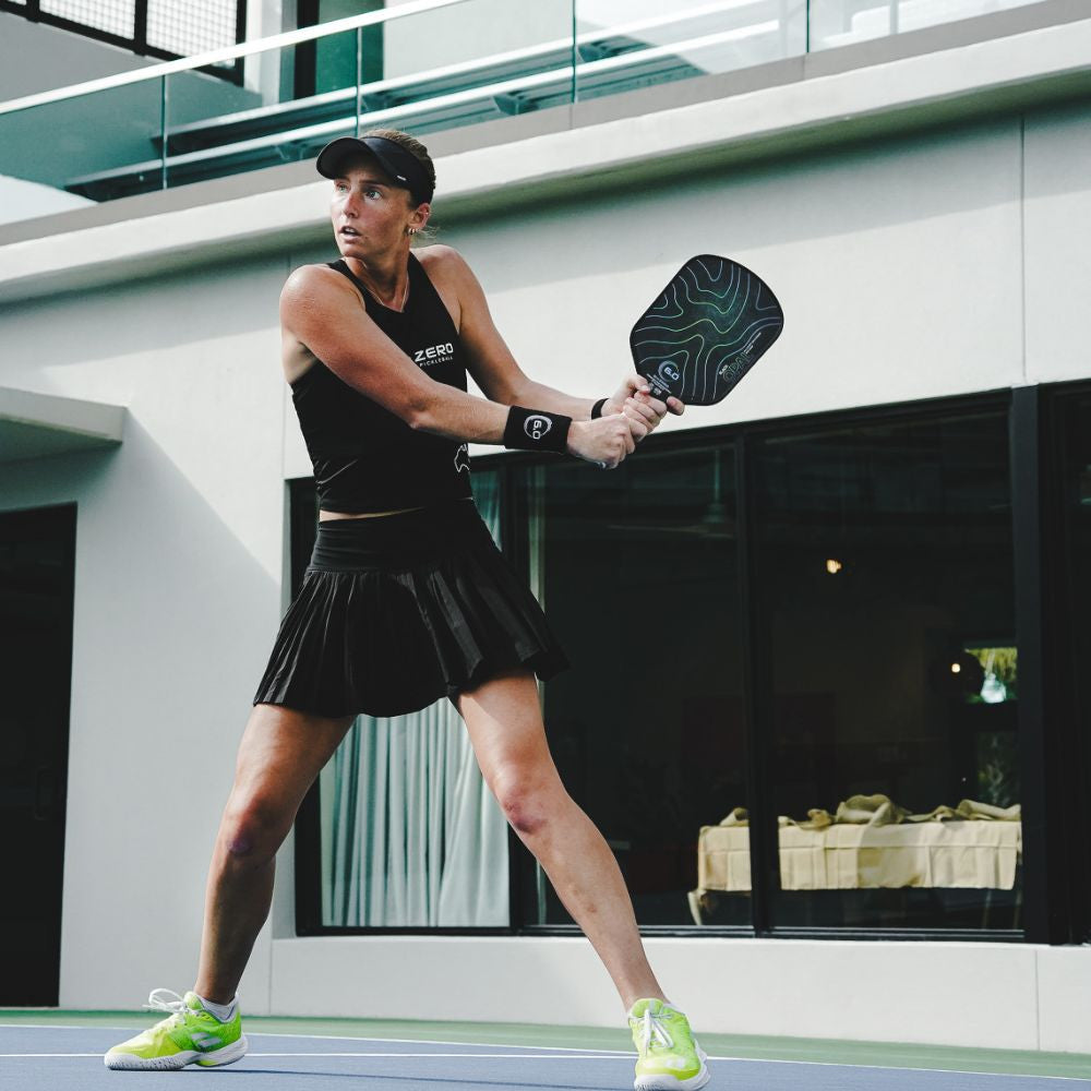 Pickleballsports Six Zero Black Opal Pickleball Paddle