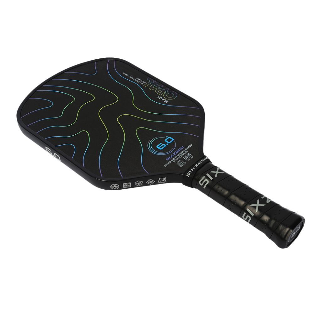 Pickleballsports Six Zero Black Opal Pickleball Paddle