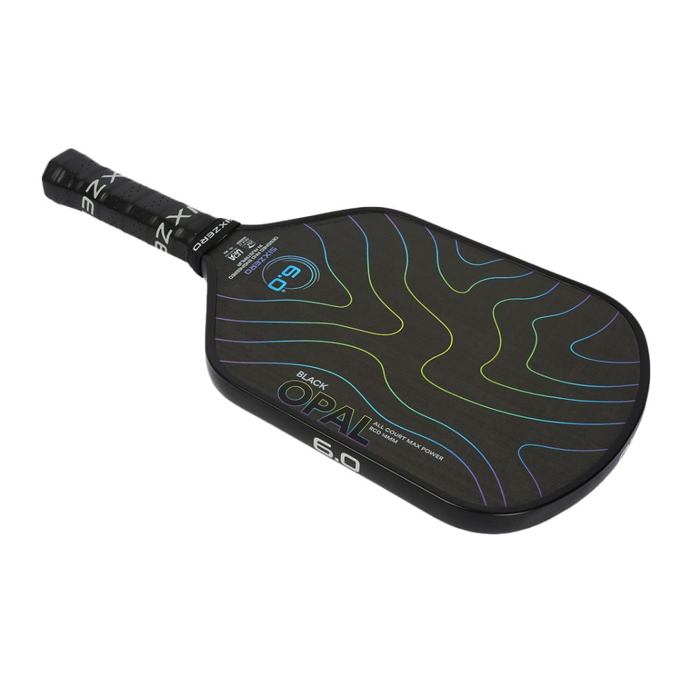 Pickleballsports Six Zero Black Opal Pickleball Paddle