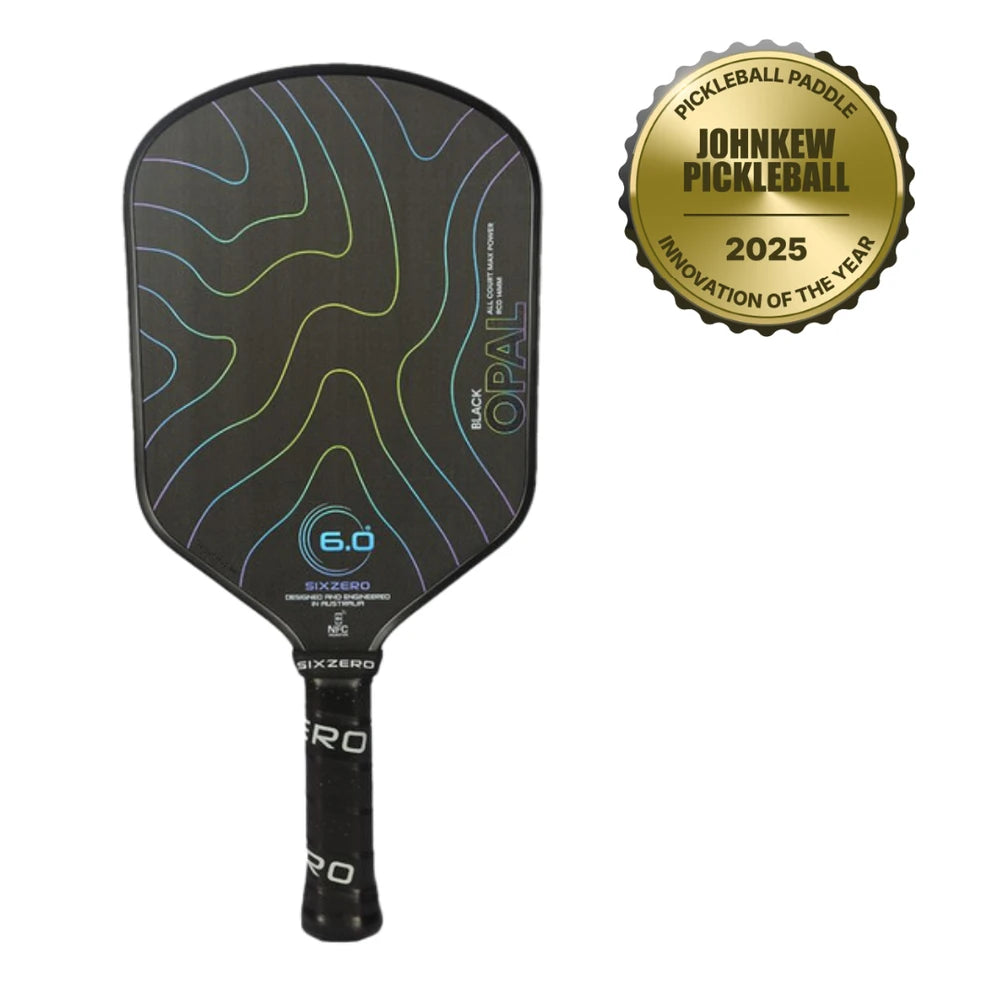 Pickleballsports Six Zero Black Opal Pickleball Paddle