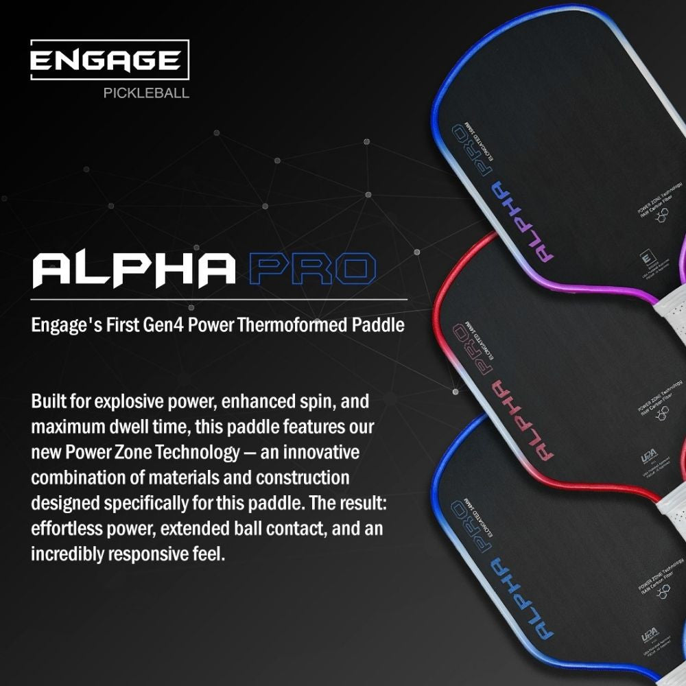 Pickleballsports Engage Pursuit Alpha Pro 16mm Pickleball Paddle