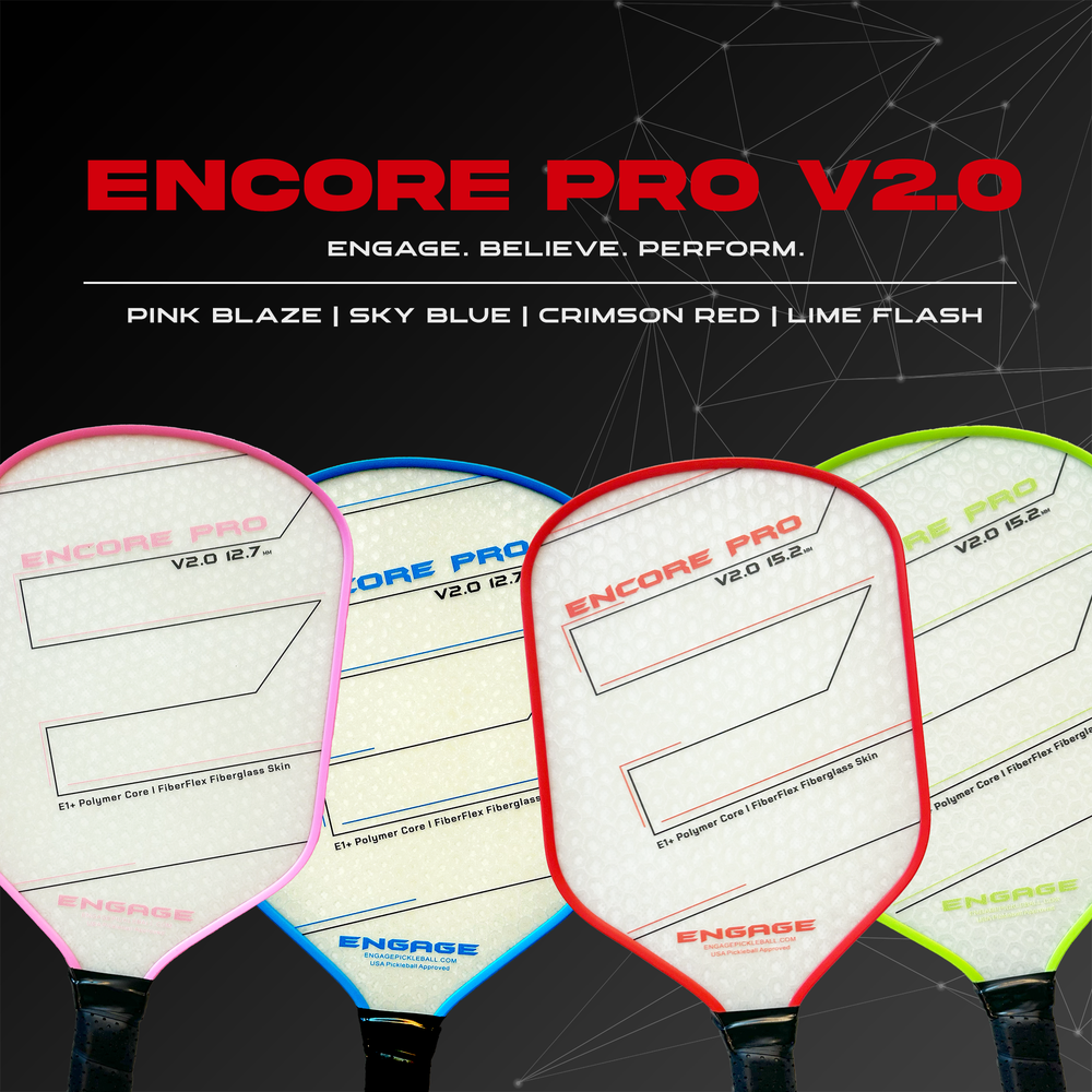 Pickleballsports Engage Encore Pro V2.0 12.7mm Pickleball Paddle