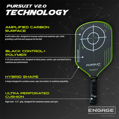 Pickleballsports Engage Pursuit V2.0 Pickleball Paddle