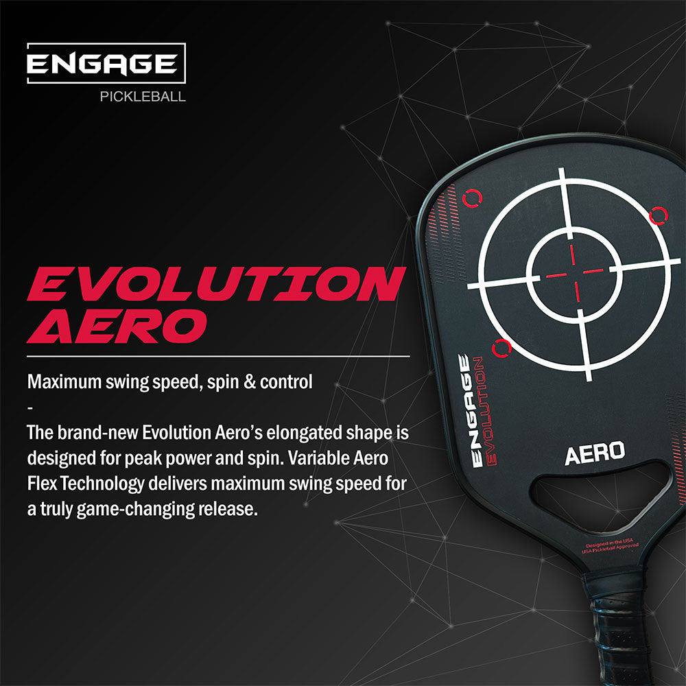 Pickleballsports Engage Evolution Aero Pickleball Paddle
