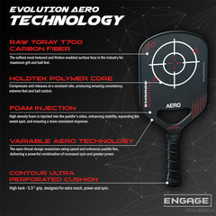 Pickleballsports Engage Evolution Aero Pickleball Paddle