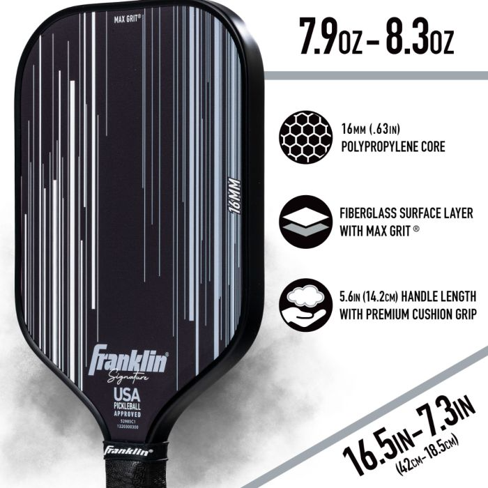 Pickleballsports Franklin Sports Signature Series 16mm Pickleball Paddle