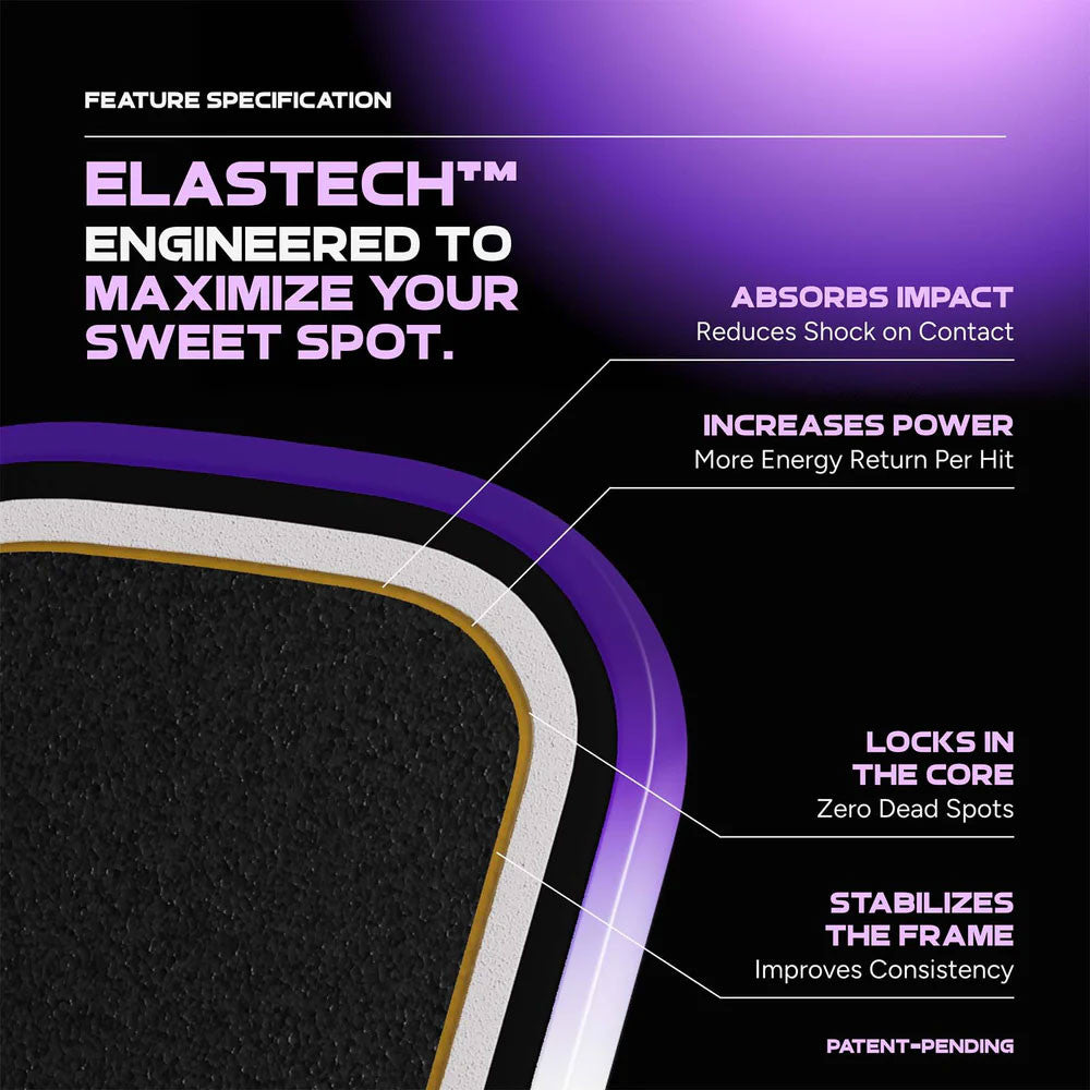Pickleballsports FRIDAY Aura Hybrid Pickleball Paddle
