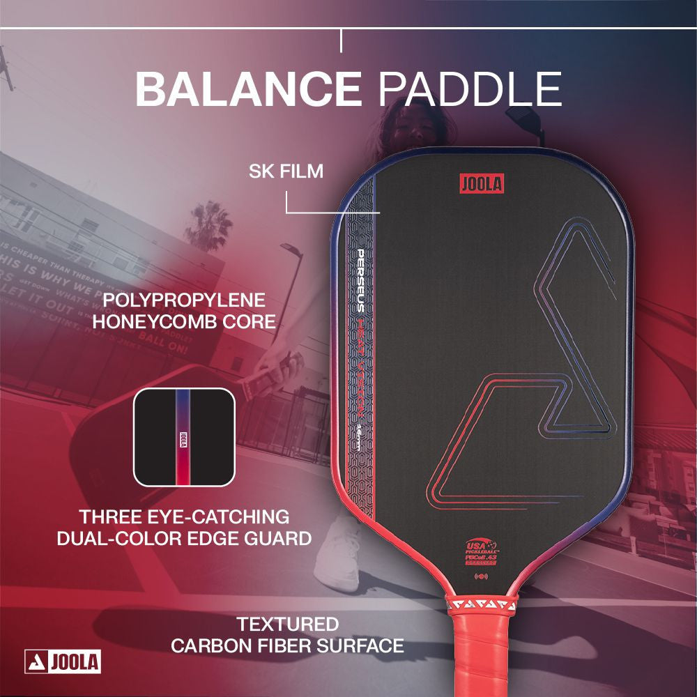 Pickleballsports JOOLA Perseus Heat Vision 16mm Pickleball Paddle