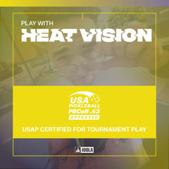 Pickleballsports JOOLA Scorpeus Heat Vision 16mm Pickleball Paddle