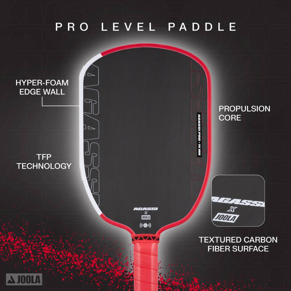 Pickleballsports JOOLA Andre Agassi Pro 14mm Pickleball Paddle