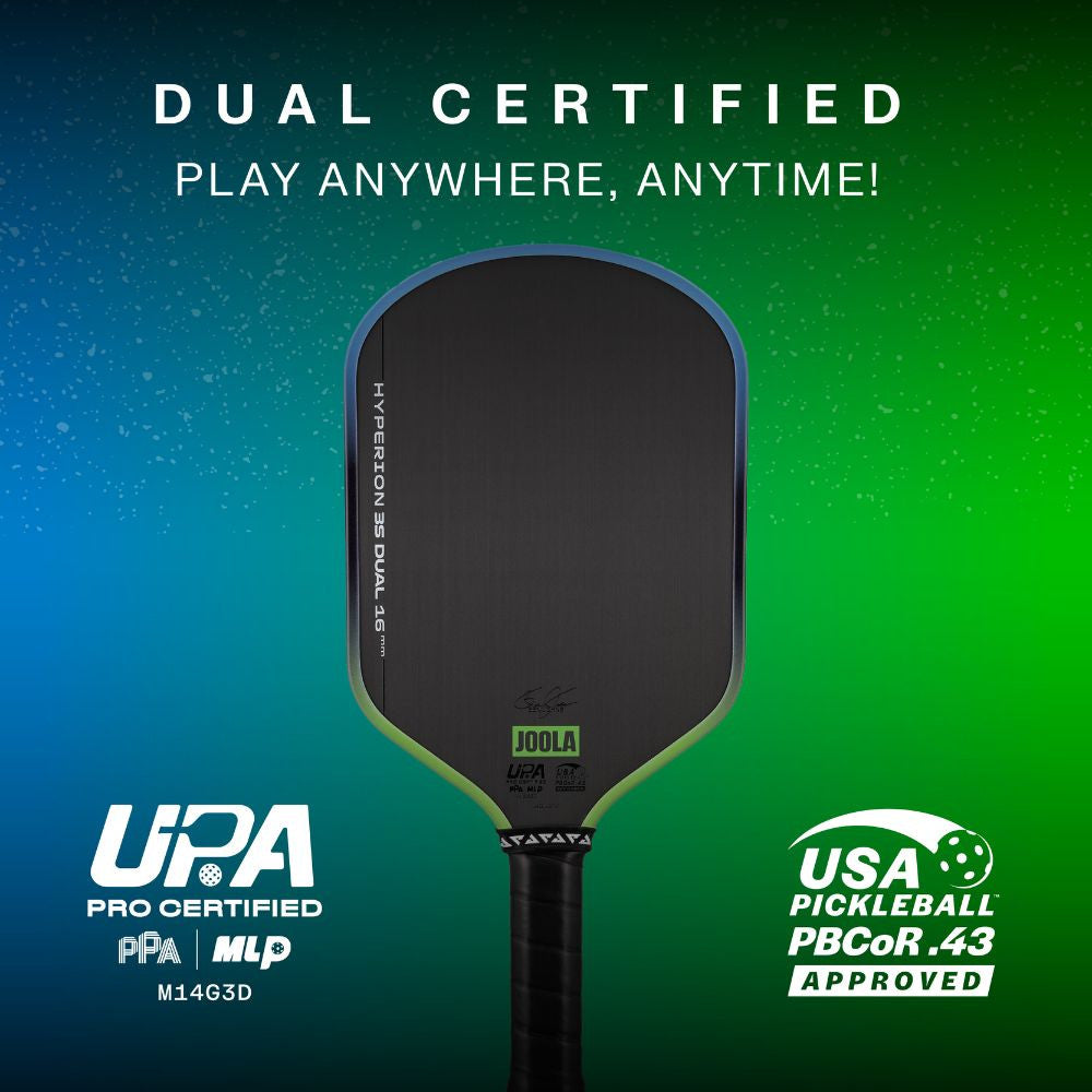 Pickleballsports JOOLA Hyperion Pro 3S Dual 16mm Pickleball Paddle