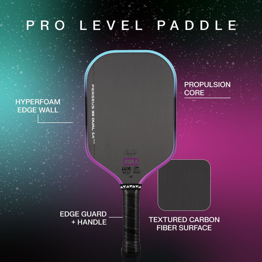 Pickleballsports JOOLA Perseus Pro 3S Dual 14mm Pickleball Paddle
