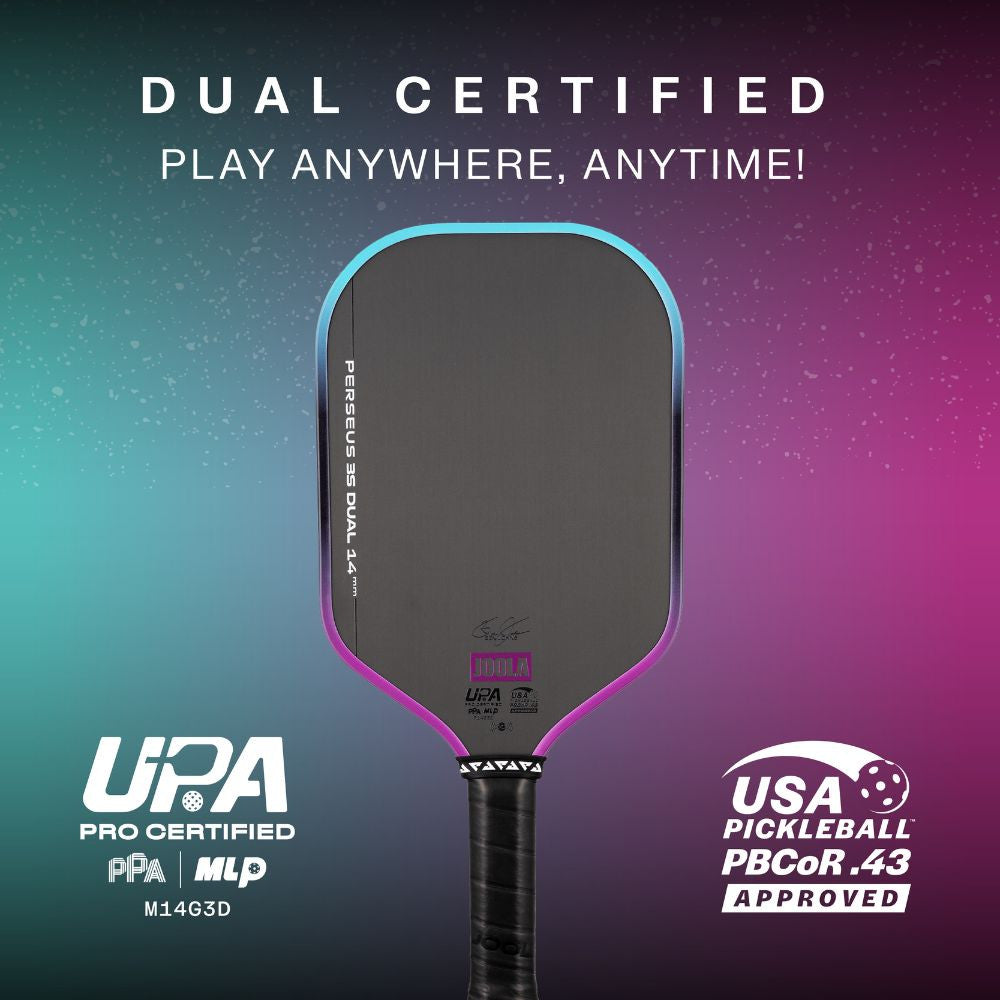 Pickleballsports JOOLA Perseus Pro 3S Dual 14mm Pickleball Paddle