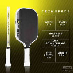 Pickleballsports JOOLA Collin Johns Scorpeus Pro IV 16mm Pickleball Paddle