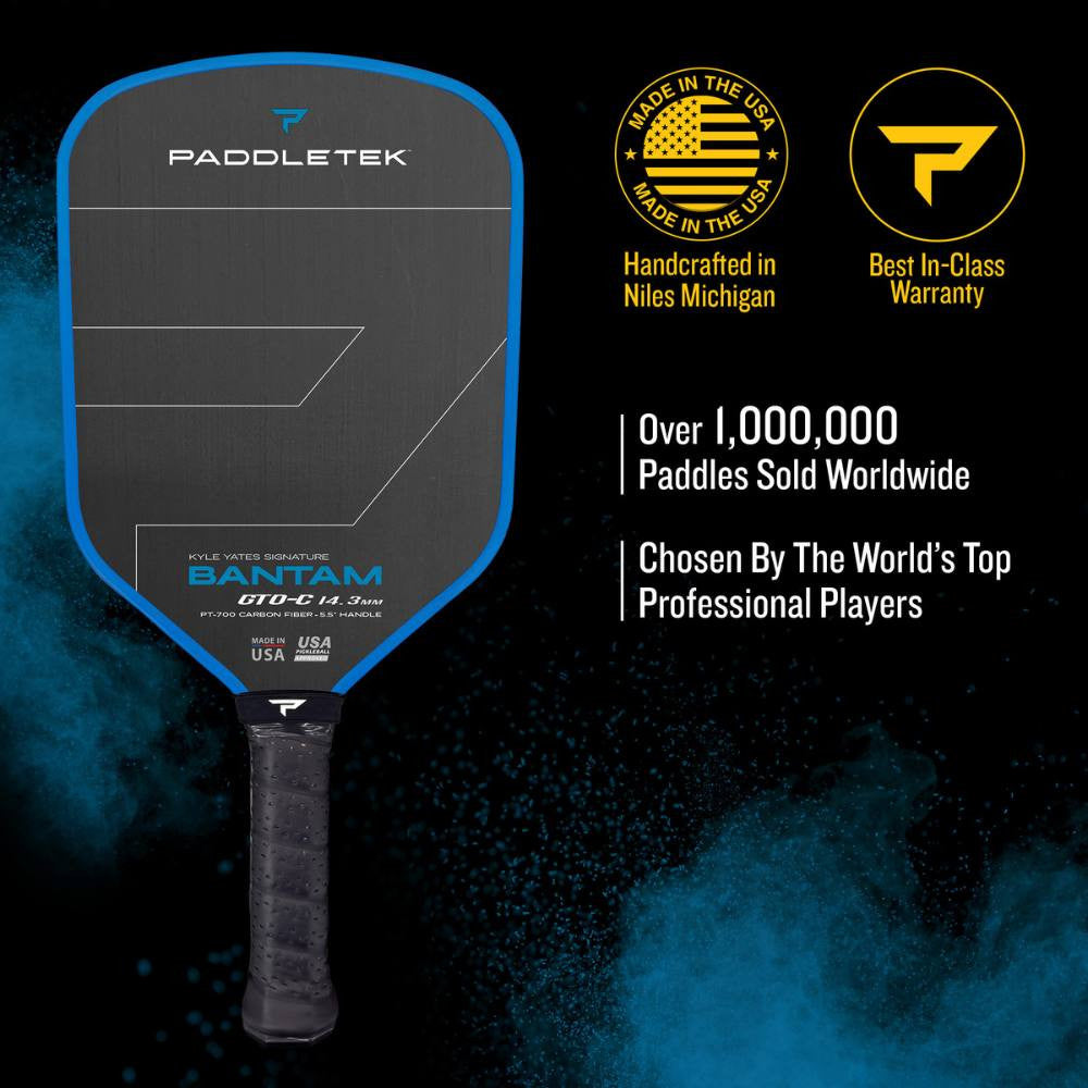Pickleballsports Paddletek Bantam GTO-C 14.3mm Pickleball Paddle