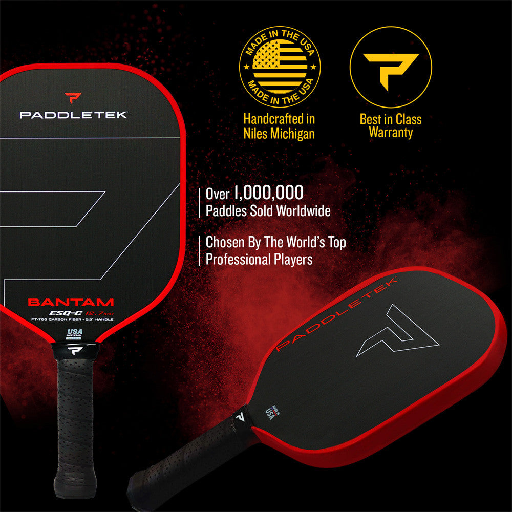 Pickleballsports Paddletek Bantam ESQ-C 12.7mm Pickleball Paddle