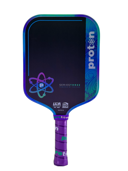 Pickleballsports Proton Series Three Project Peacock 15mm Widebody Pickleball Paddle
