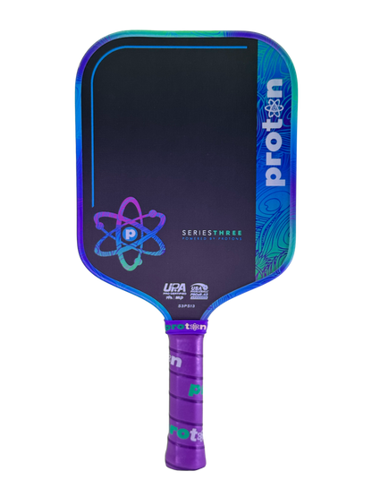 Pickleballsports Proton Series Three Project Peacock 13mm Widebody Pickleball Paddle