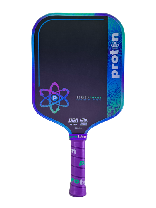Pickleballsports Proton Series Three Project Peacock 13mm Widebody Pickleball Paddle