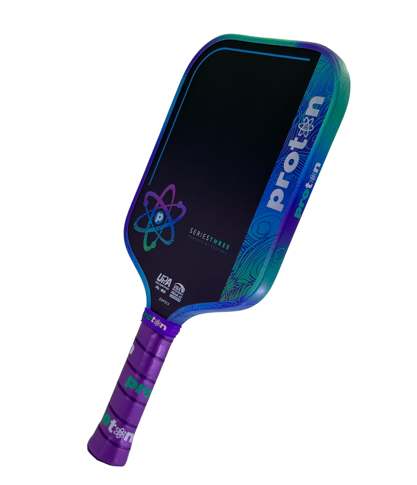 Pickleballsports Proton Series Three Project Peacock 13mm Widebody Pickleball Paddle