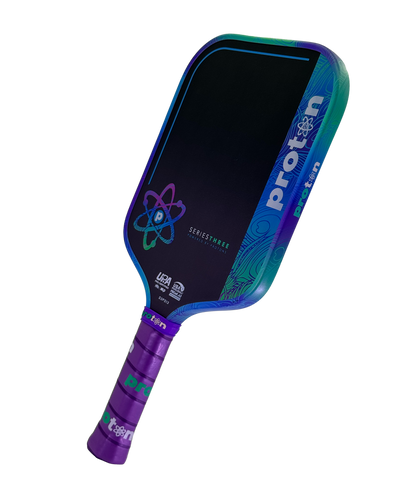 Pickleballsports Proton Series Three Project Peacock 13mm Widebody Pickleball Paddle