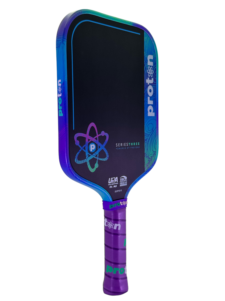 Pickleballsports Proton Series Three Project Peacock 13mm Widebody Pickleball Paddle