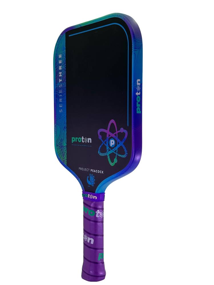 Pickleballsports Proton Series Three Project Peacock 13mm Widebody Pickleball Paddle