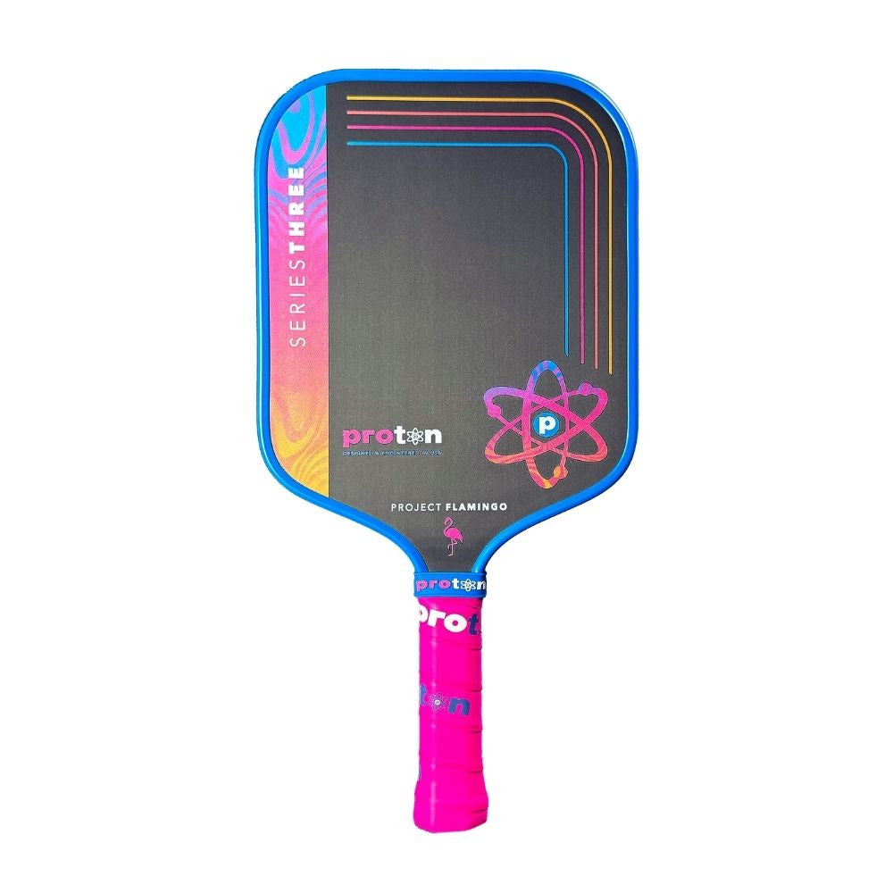Pickleballsports Proton Series Three Project Peacock 15mm Widebody Pickleball Paddle