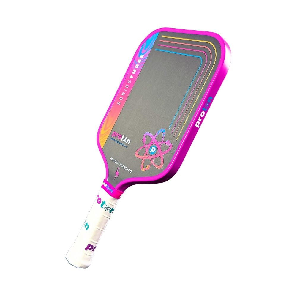 Pickleballsports Proton Series Three Project Peacock 15mm Widebody Pickleball Paddle