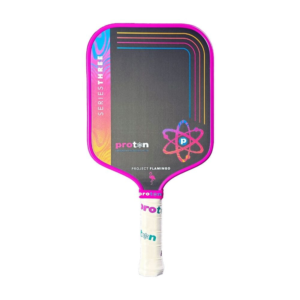 Pickleballsports Proton Series Three Project Peacock 15mm Widebody Pickleball Paddle