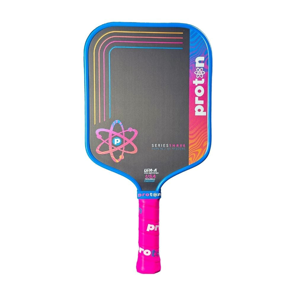 Pickleballsports Proton Series Three Project Peacock 13mm Widebody Pickleball Paddle