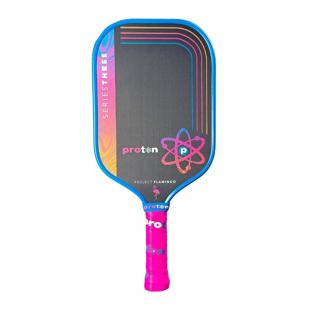 Pickleballsports Proton Series Three Project Peacock 13mm Pickleball Paddle
