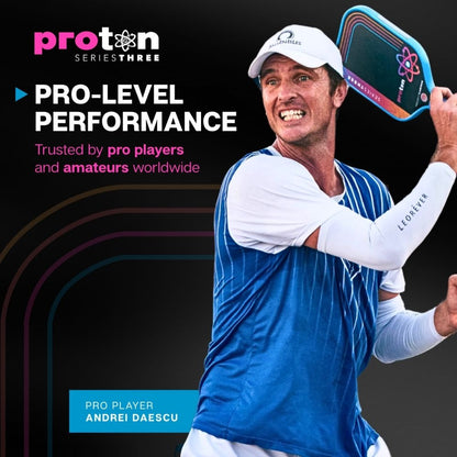Pickleballsports Proton Series Three Project Peacock 13mm Pickleball Paddle