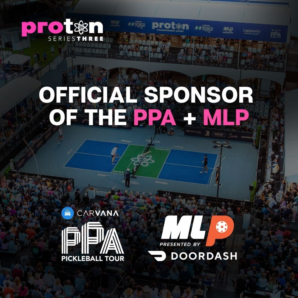 Pickleballsports Proton Series Three Project Peacock 13mm Pickleball Paddle
