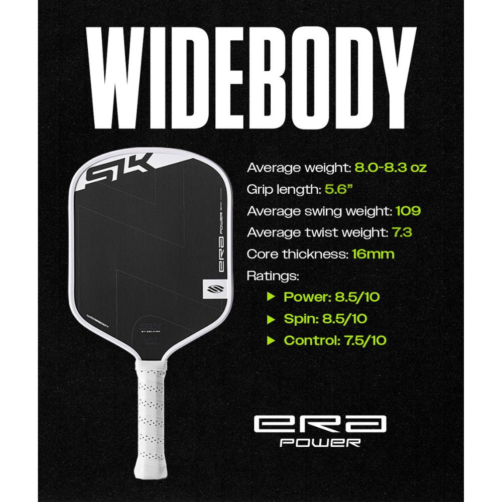 Pickleballsports Selkirk SLK ERA Power Widebody Pickleball Paddle