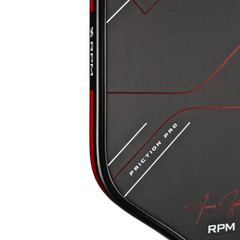 Pickleballsports RPM Friction Pro Elongated V2 Carbon Fiber Pickleball Paddle