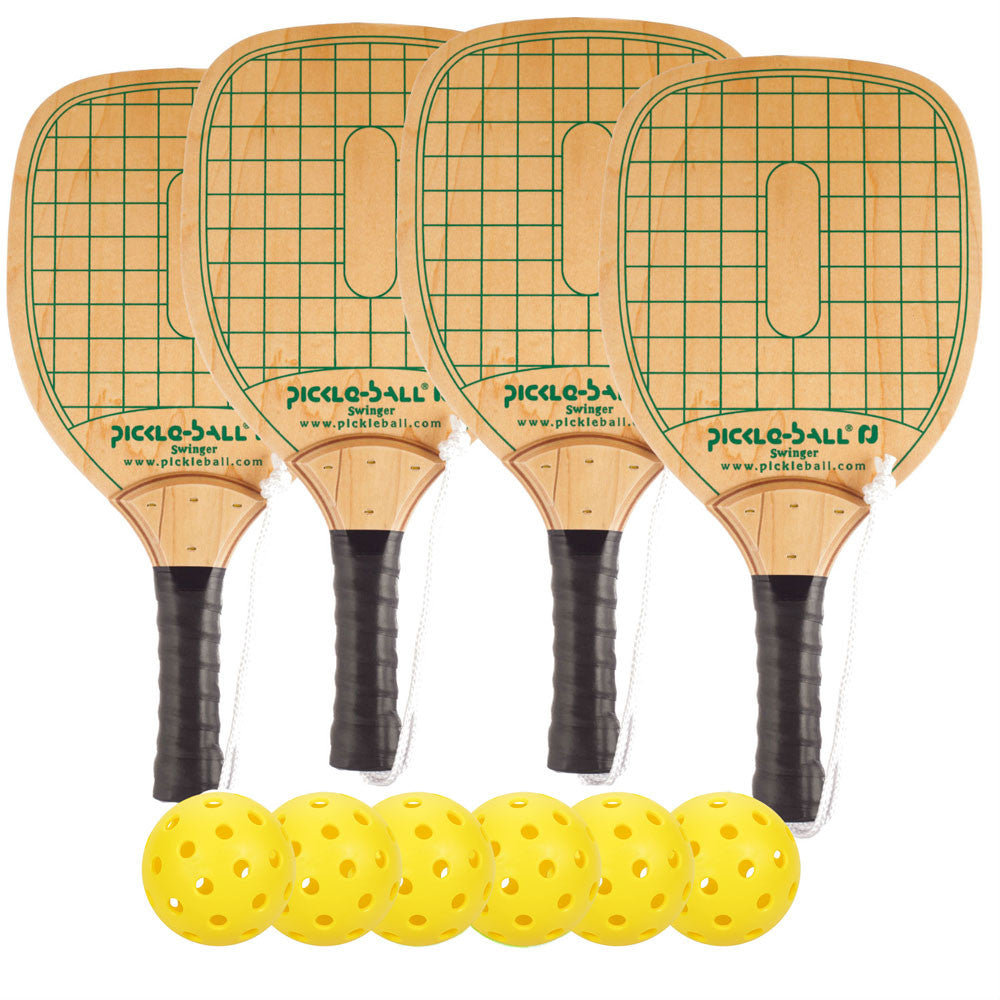 Pickleballsports Swinger Wood Paddle Deluxe Bundle