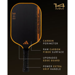Pickleballsports adidas ADIPOWER PRO Edition ATTK 14mm Pickleball Paddle