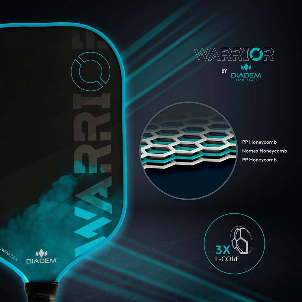 Pickleballsports Diadem Warrior V1 Pickleball Paddle