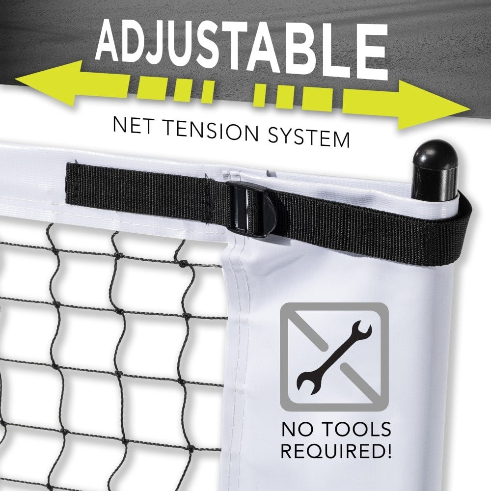 Pickleballsports Franklin Portable Pickleball Net System with Wheel