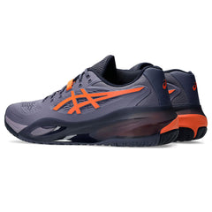 Pickleballsports ASICS Gel-Resolution X  Greyish Purple/Nova Orange Court Shoe