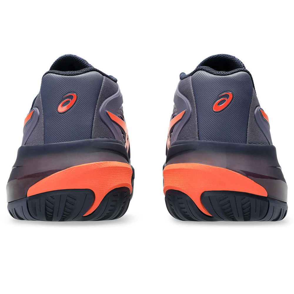 Pickleballsports ASICS Gel-Resolution X  Greyish Purple/Nova Orange Court Shoe