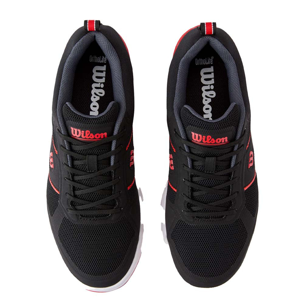 Pickleballsports Wilson Rush Pickle Pro  Black/Infrared Pickleball Shoe