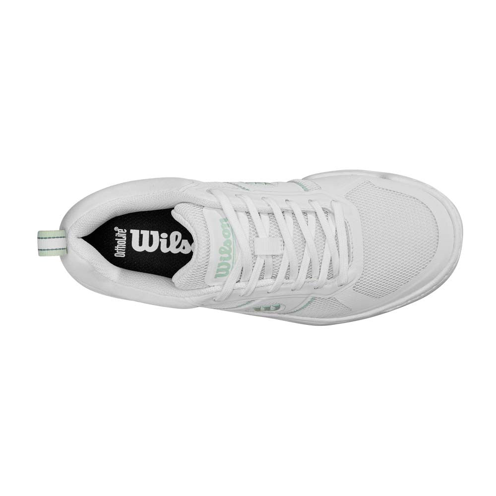 Pickleballsports Wilson Pickle Pro White/White/Surf Spray  Pickleball Shoe