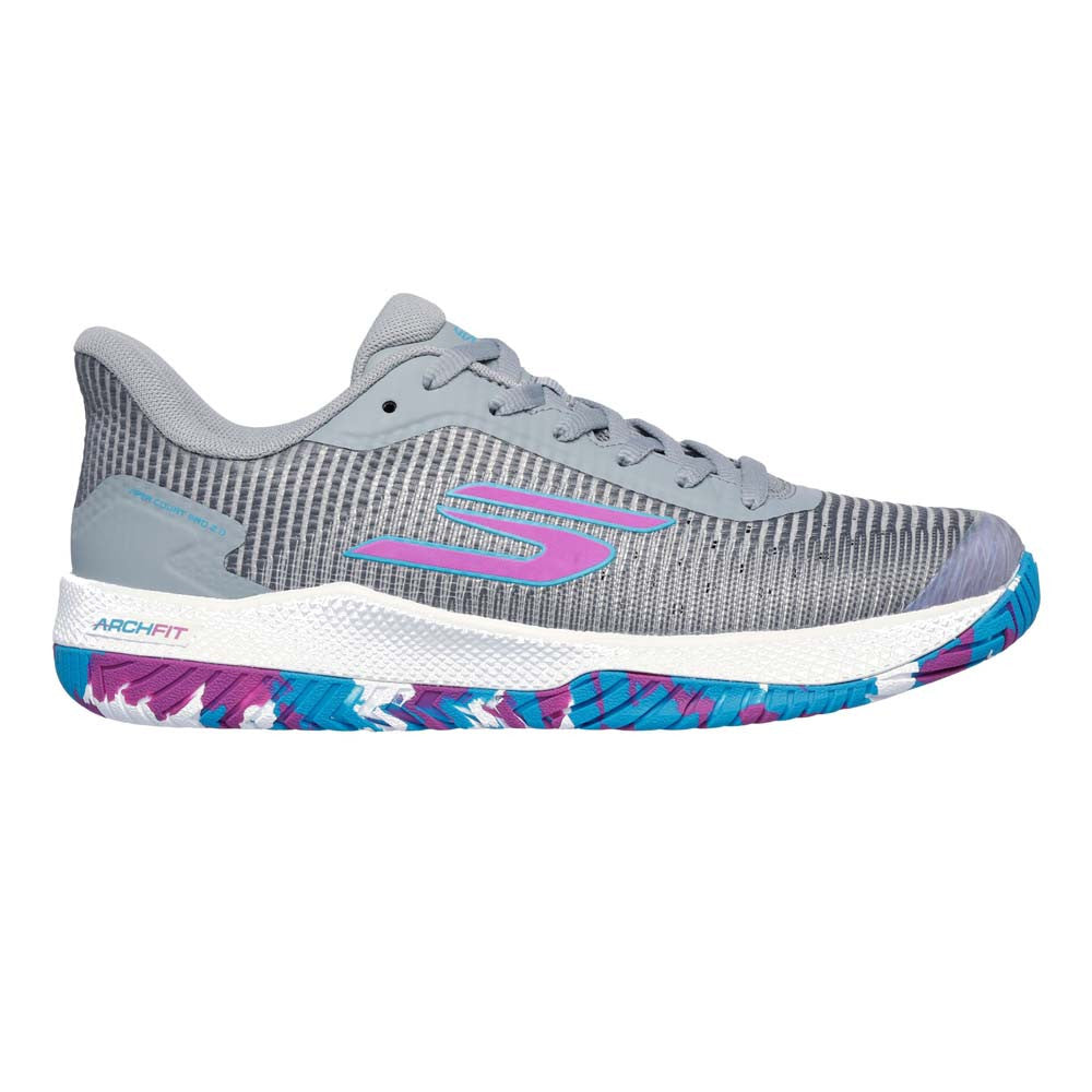 Pickleballsports Skechers Viper Court Pro 2.0 Grey   Shoe