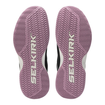 Pickleballsports  Selkirk CourtStrike Pickleball Shoe - Black/Winterberry/White